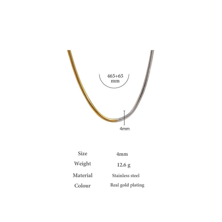 Phoebe Gold Plated Necklace - Stellise