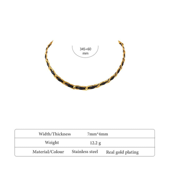 Cora Gold Plated Necklace - Stellise