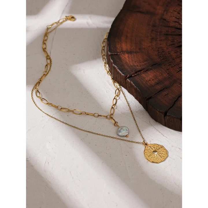 Maeve Gold Plated Necklace - Stellise