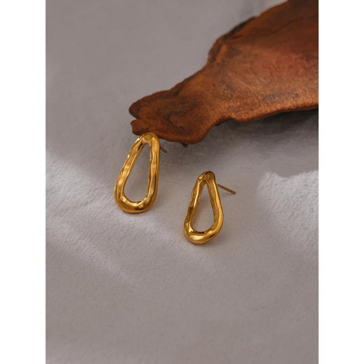 Ophelia Gold Plated Earrings - Stellise