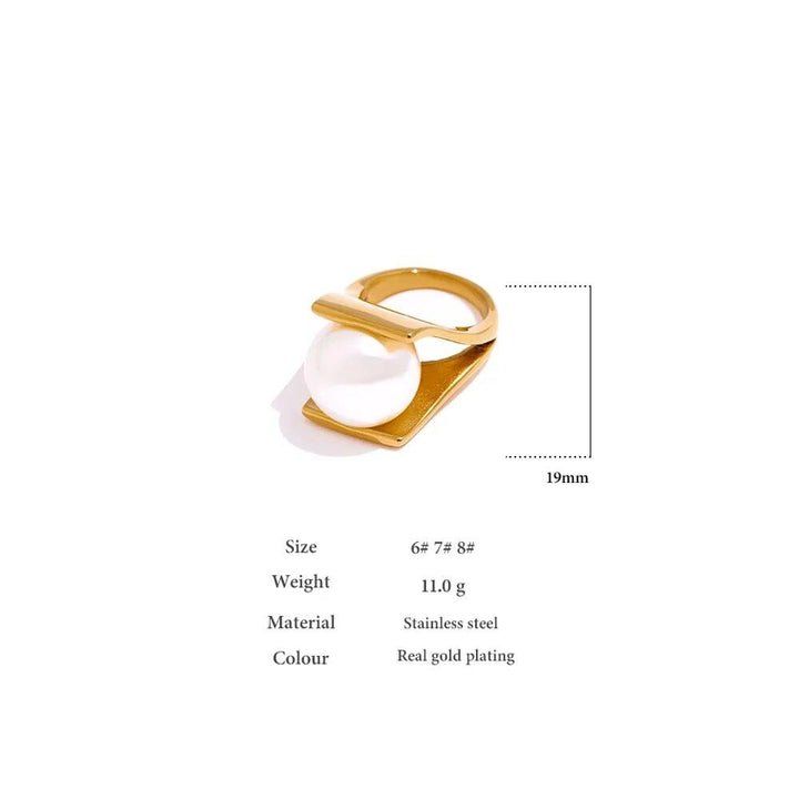 Amarelle Gold Plated Ring - Stellise