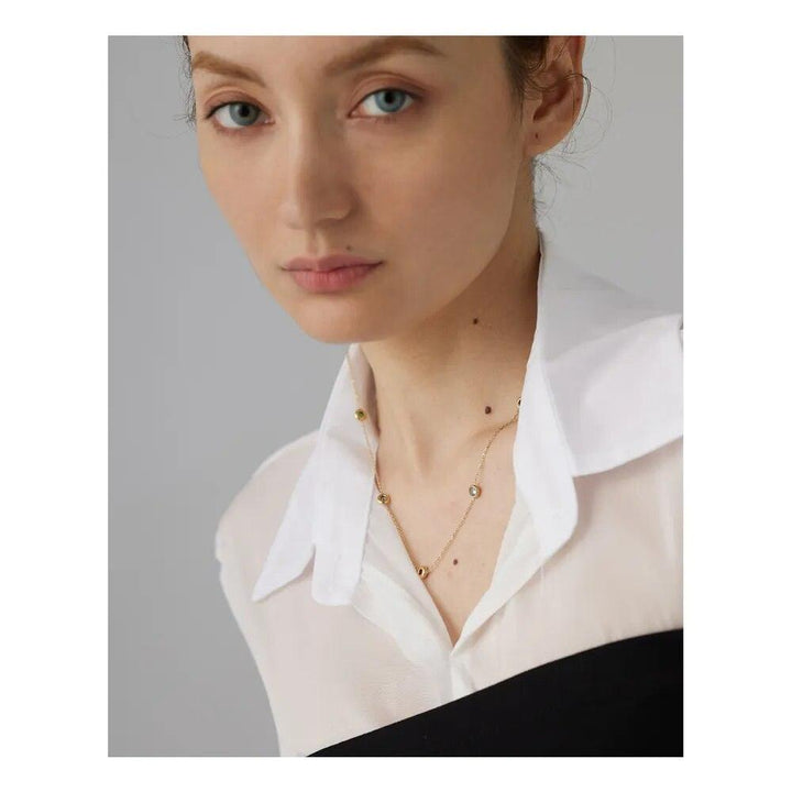 Iridesa Gold Plated Necklace - Stellise