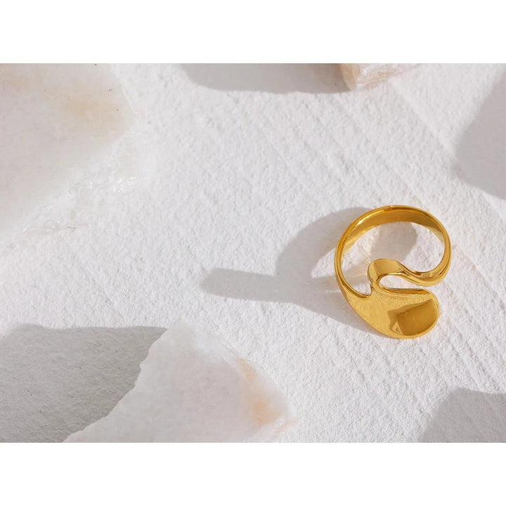 Ann Gold Plated Ring - Stellise