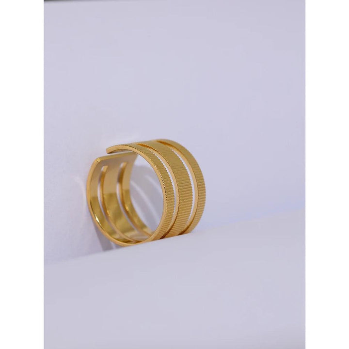 Romelia Gold Plated Ring - Stellise