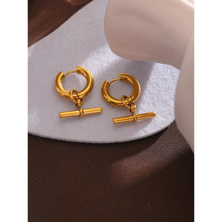 Avalore Gold Plated Earrings - Stellise