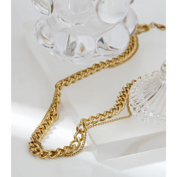 Rhiannon Gold Plated Necklace - Stellise