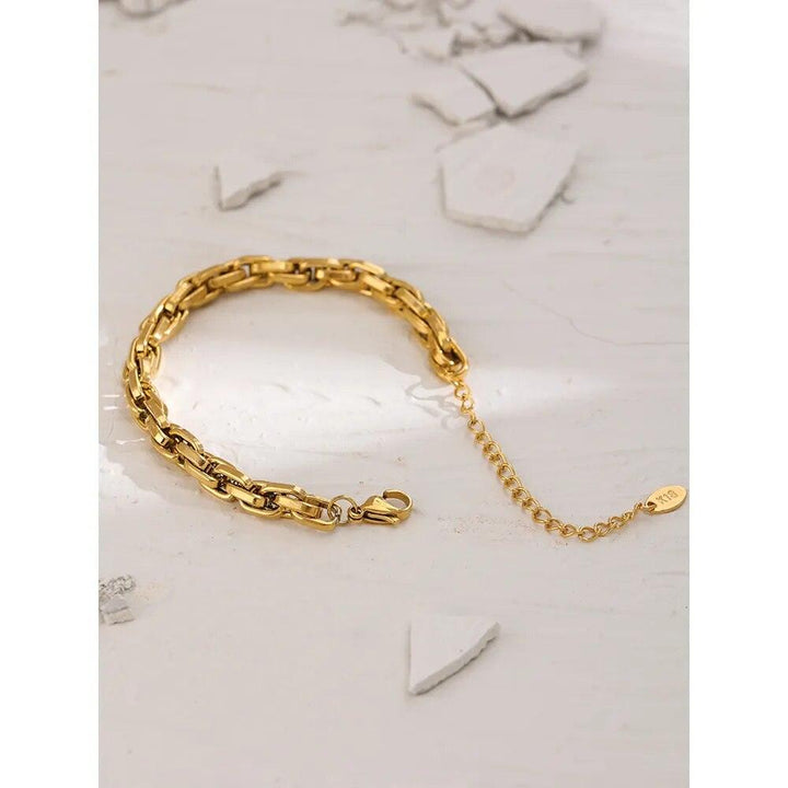 Evanelle Gold Plated Bracelet - Stellise