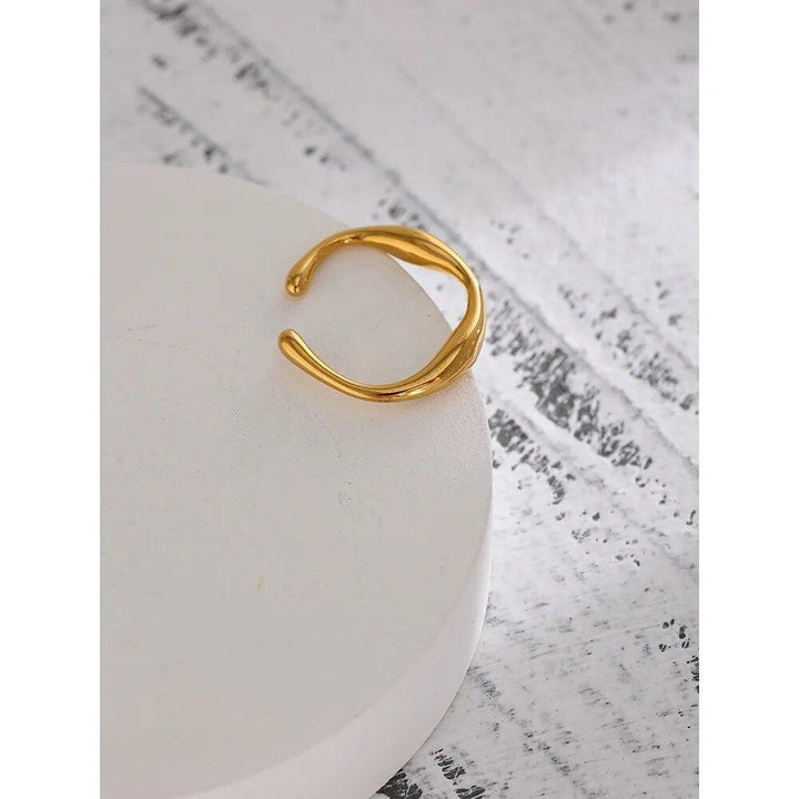 Lysarose Gold Plated Ring - Stellise