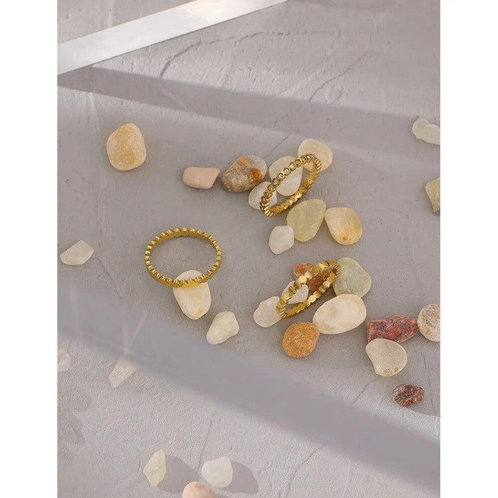 Caelinna Gold Plated Ring - Stellise