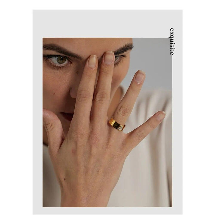 Zephyrelle Gold Plated Ring - Stellise