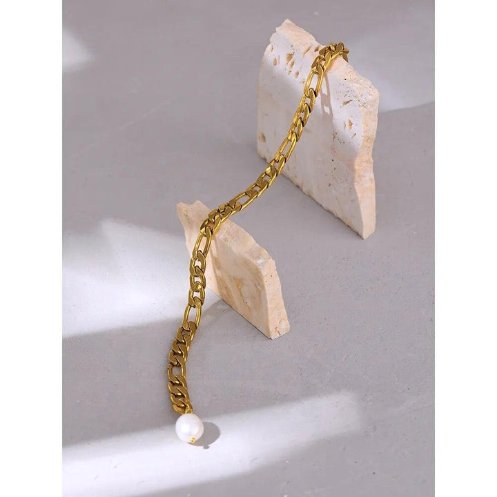 Lucienne Gold Plated Anklet - Stellise