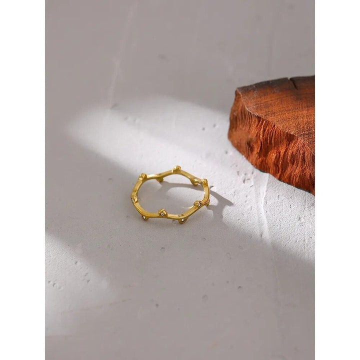 Avelienne Gold Plated Ring - Stellise