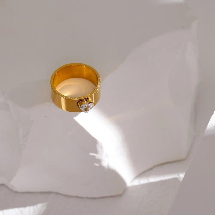 Zephyrelle Gold Plated Ring - Stellise