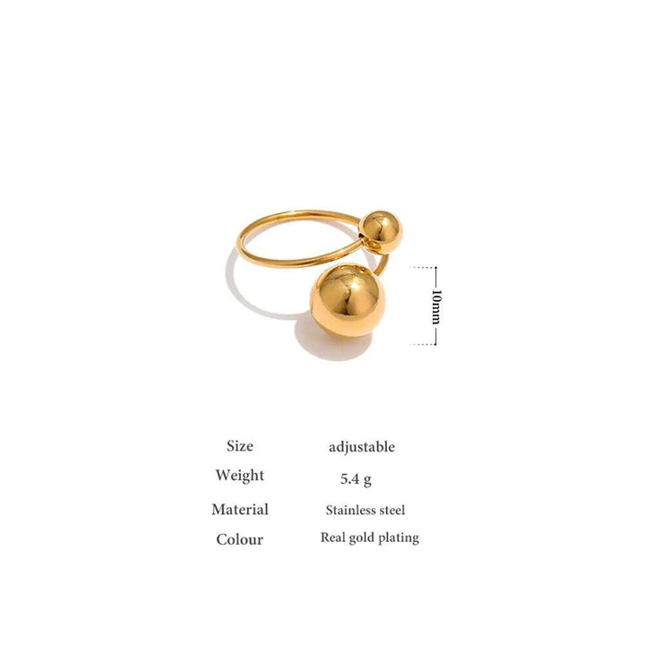 Amarionna Gold Plated Ring - Stellise