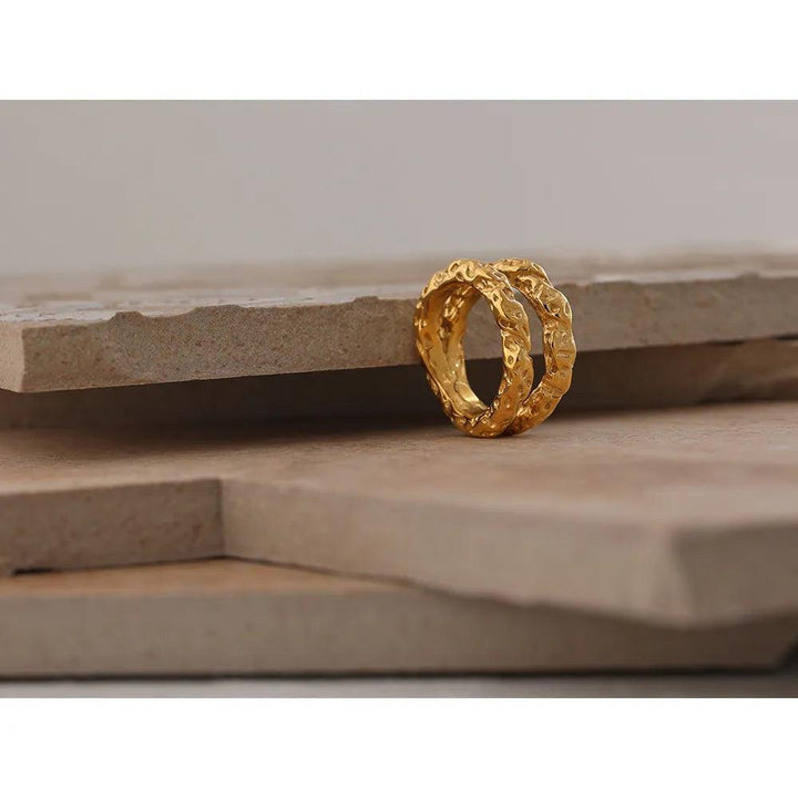 Vivaelia Gold Plated Ring - Stellise