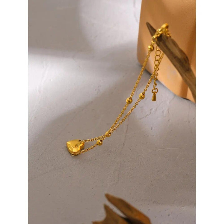 Serindra Gold Plated Anklet - Stellise