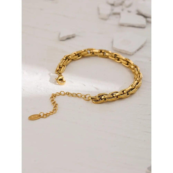 Evanelle Gold Plated Bracelet - Stellise