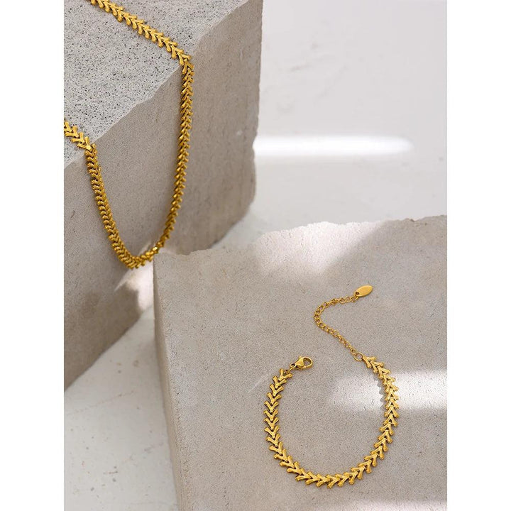 Sirena Gold Plated Set - Stellise