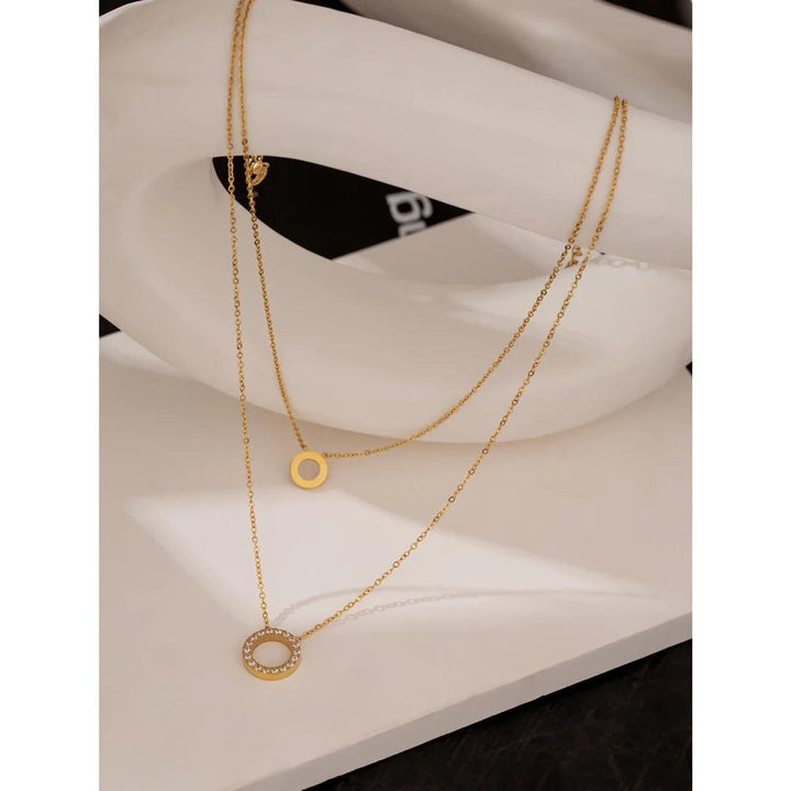 Flora Gold Plated Necklace - Stellise