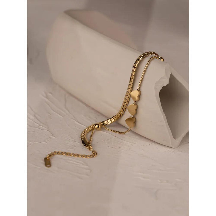 Evalora Gold Plated Bracelet - Stellise