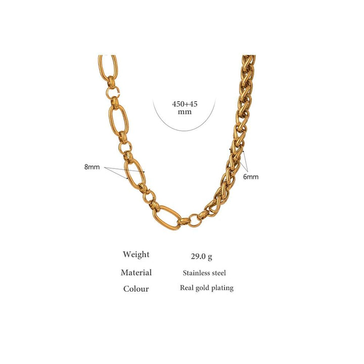 Margot Gold Plated Necklace - Stellise