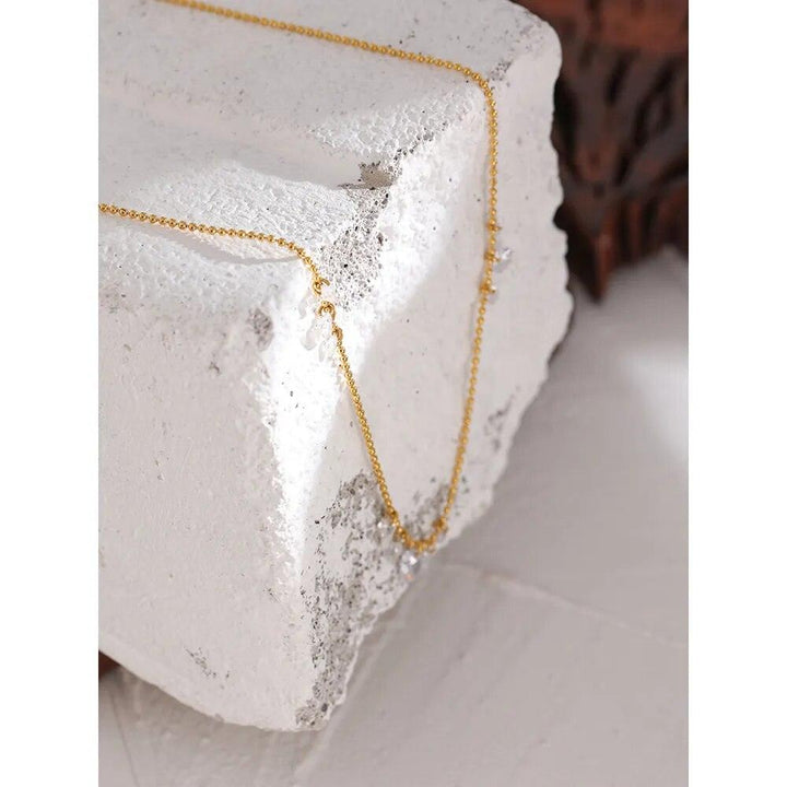 Elarae Gold Plated Necklace - Stellise