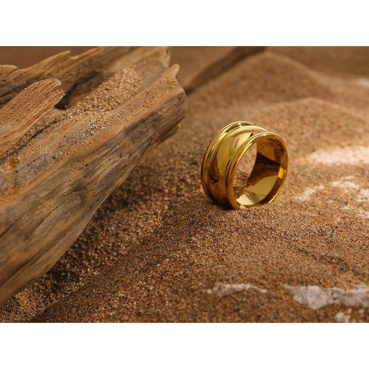 Isla Gold Plated Ring - Stellise