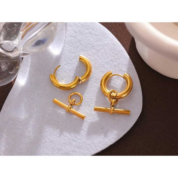 Avalore Gold Plated Earrings - Stellise