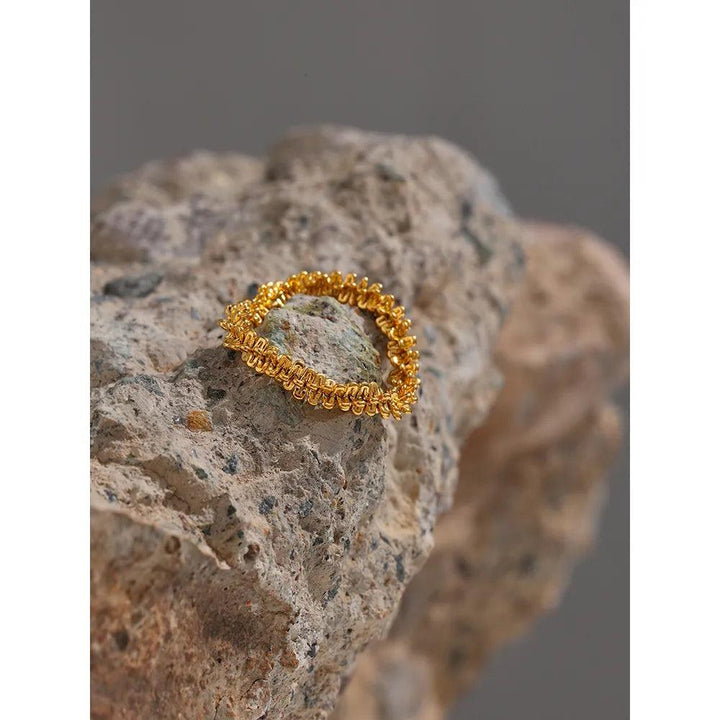 Elarielle Gold Plated Ring - Stellise