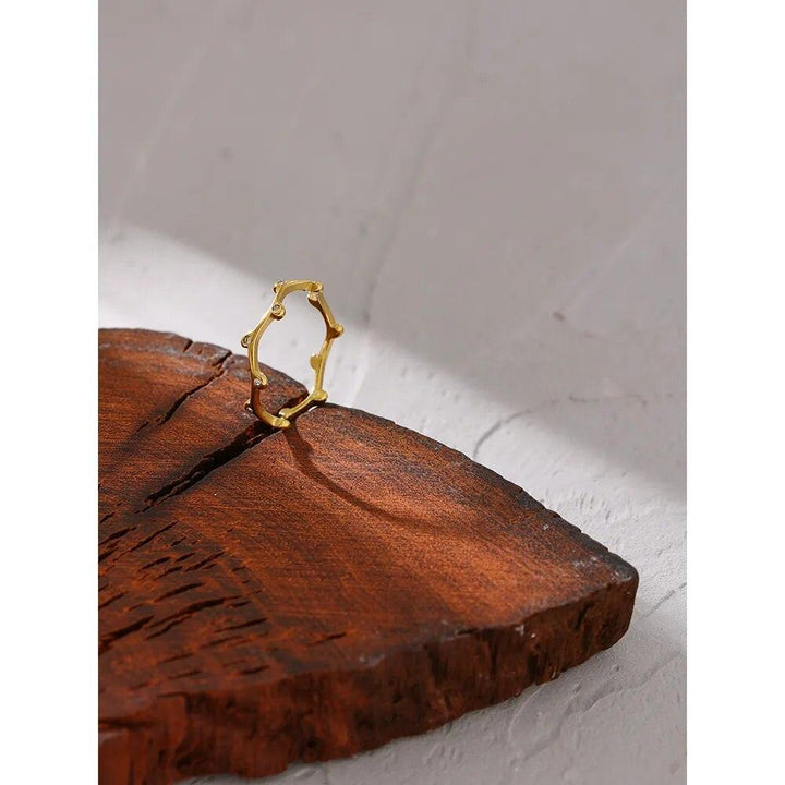 Avelienne Gold Plated Ring - Stellise