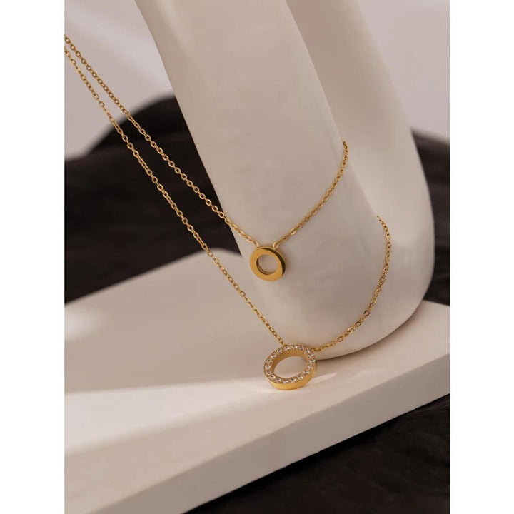 Flora Gold Plated Necklace - Stellise