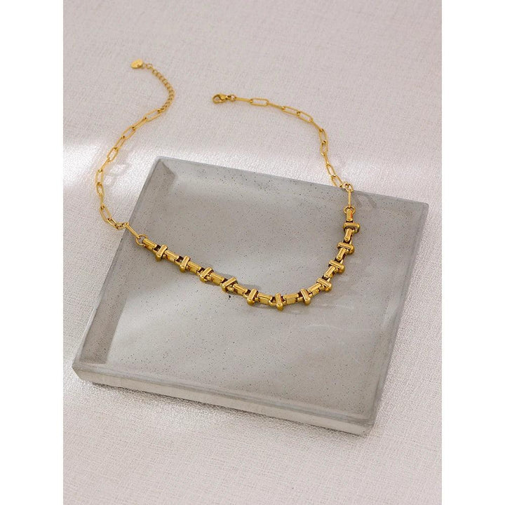 Vivienne Gold Plated Necklace - Stellise