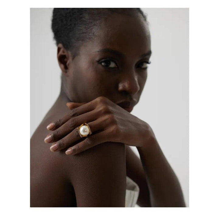 Amarelle Gold Plated Ring - Stellise