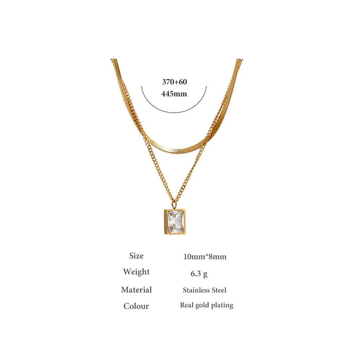 Minerva Gold Plated Necklace - Stellise