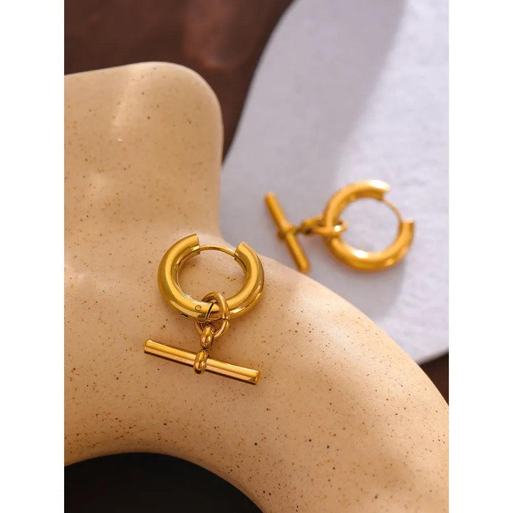 Avalore Gold Plated Earrings - Stellise