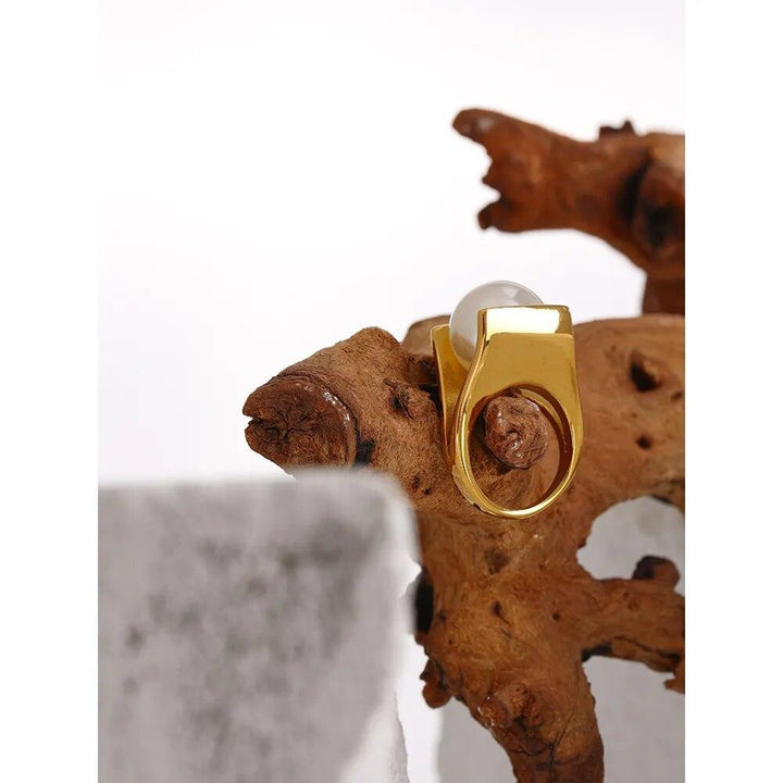 Amarelle Gold Plated Ring - Stellise