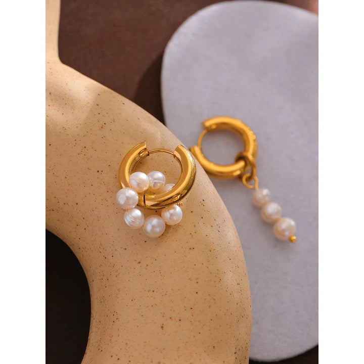 Amarionna Gold Plated Earrings - Stellise