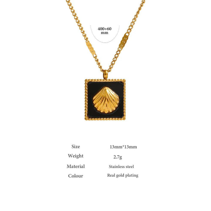 Celeste Gold Plated Necklace - Stellise