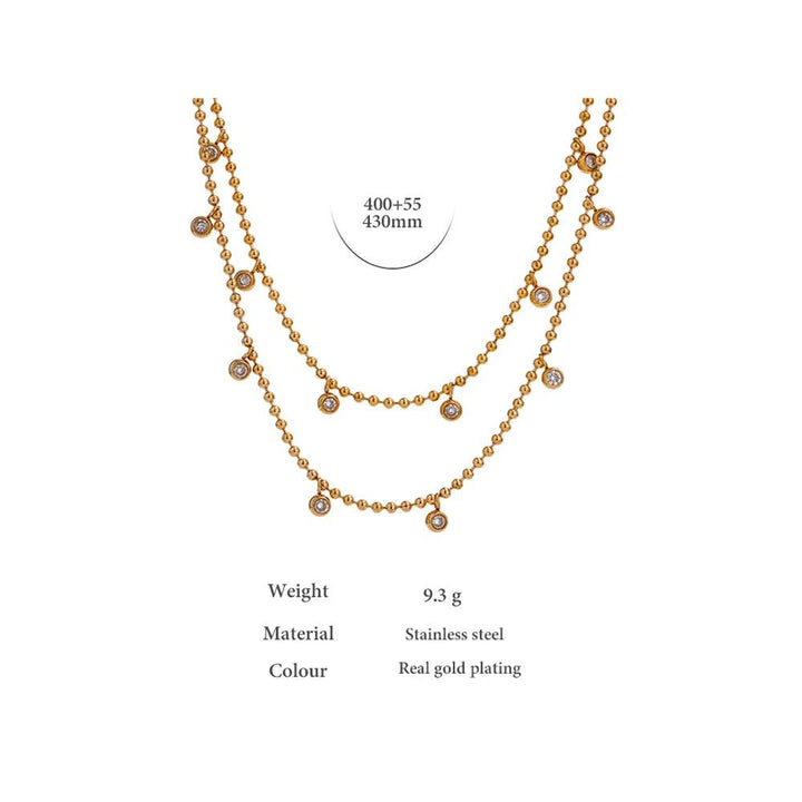 Andia Gold Plated Set - Stellise