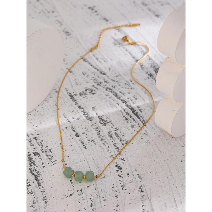 Giselle Gold Plated Necklace - Stellise