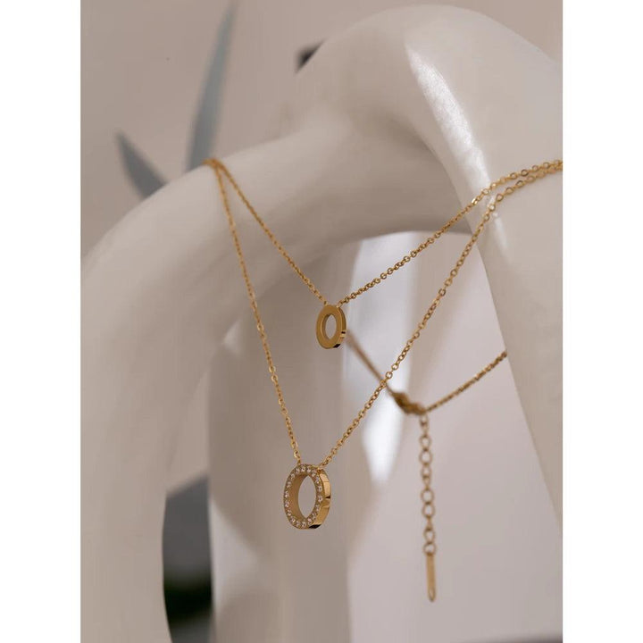 Flora Gold Plated Necklace - Stellise