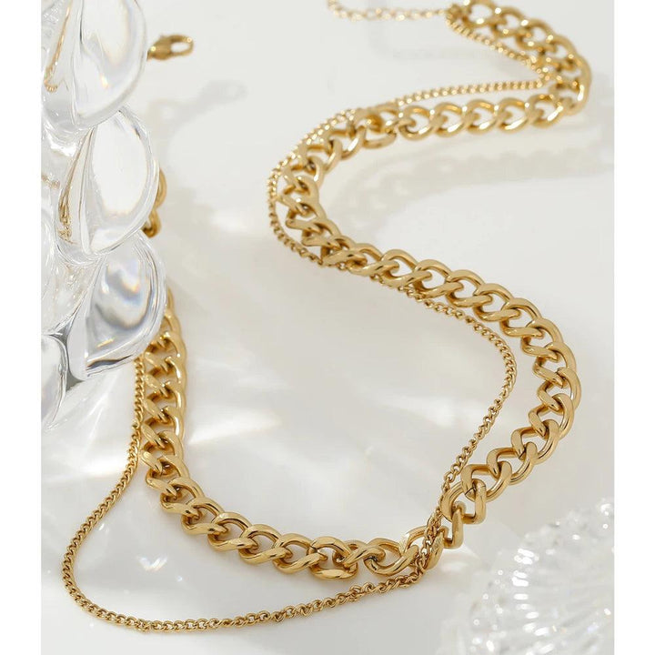 Rhiannon Gold Plated Necklace - Stellise