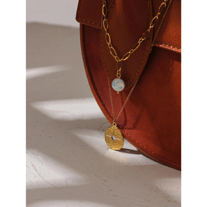 Maeve Gold Plated Necklace - Stellise