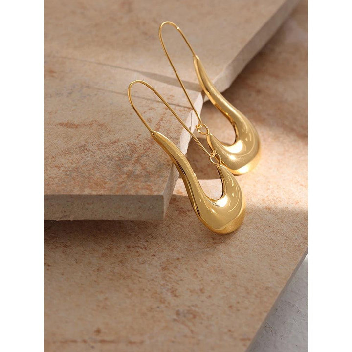 Caelara Gold Plated Earrings - Stellise