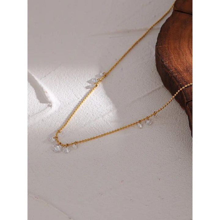 Elarae Gold Plated Necklace - Stellise