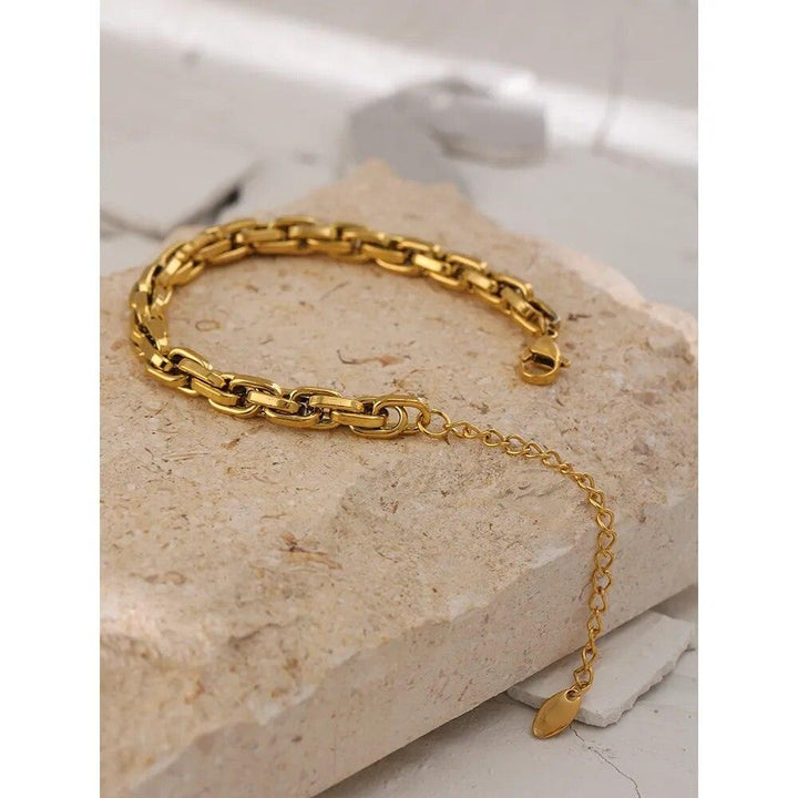 Evanelle Gold Plated Bracelet - Stellise