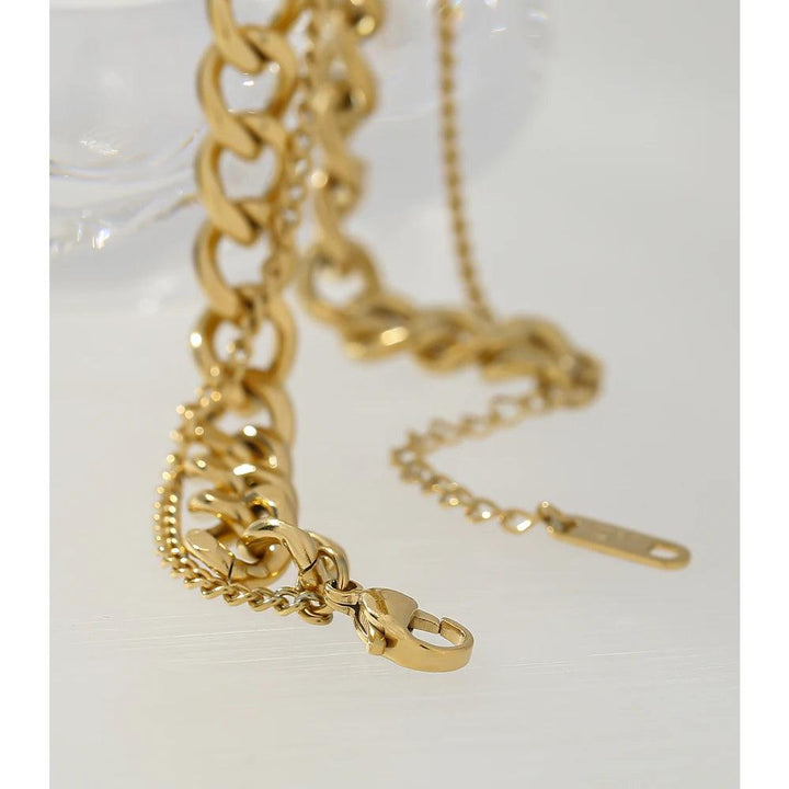 Rhiannon Gold Plated Necklace - Stellise