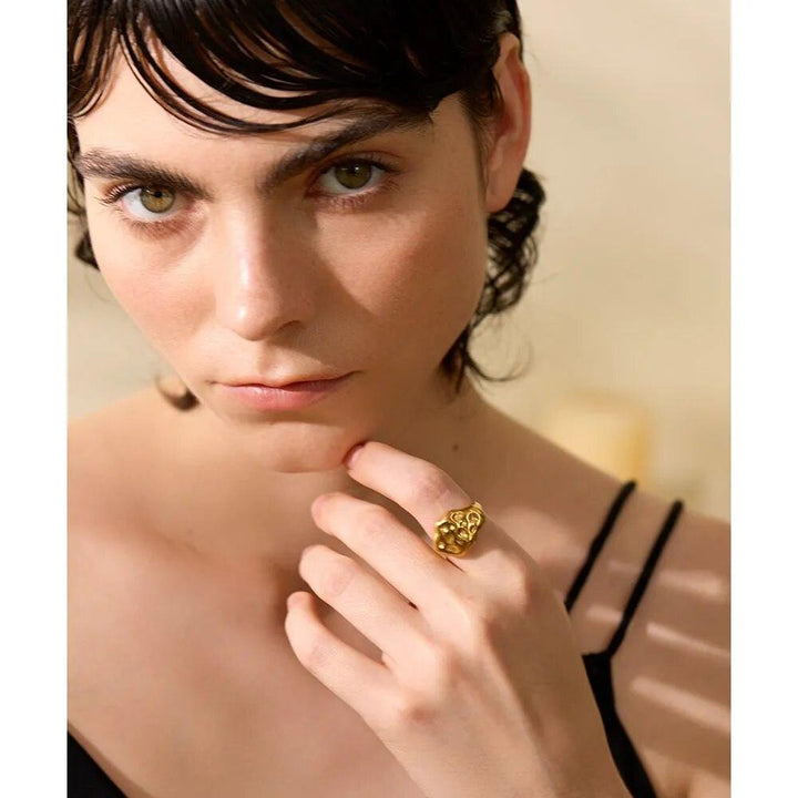 Vivandelle Gold Plated Ring - Stellise