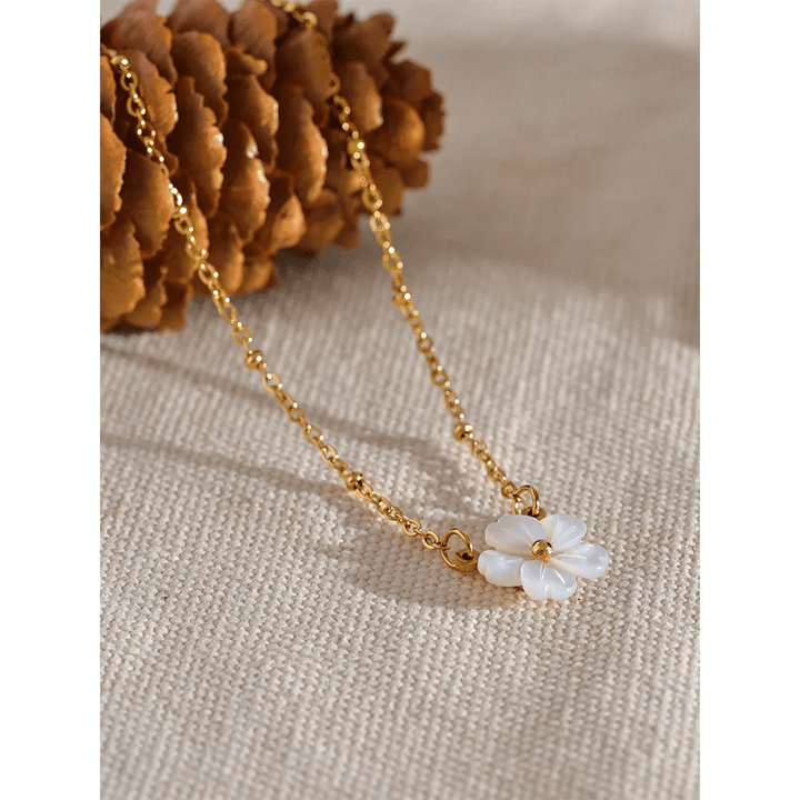 Solstice Gold Plated Necklace - Stellise