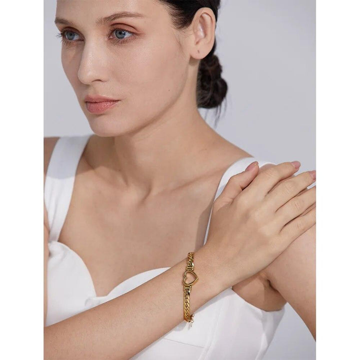 Elysarra Gold Plated Bracelet - Stellise